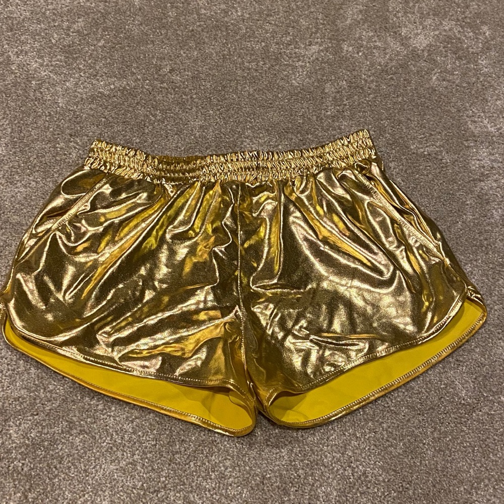 Gold shorts